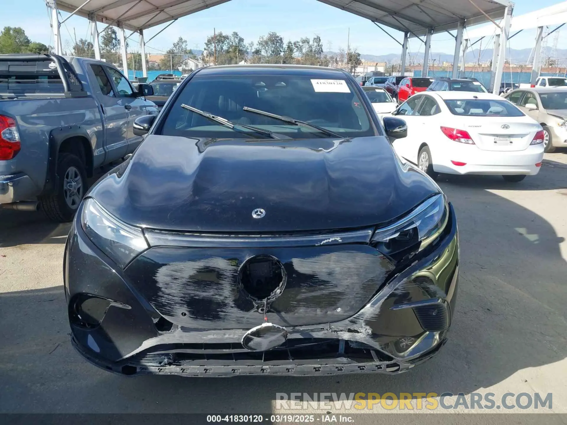 12 fotografías del automóvil dañado 4JGDM2DB5PA013646 MERCEDES-BENZ EQS 450+ SUV 2023