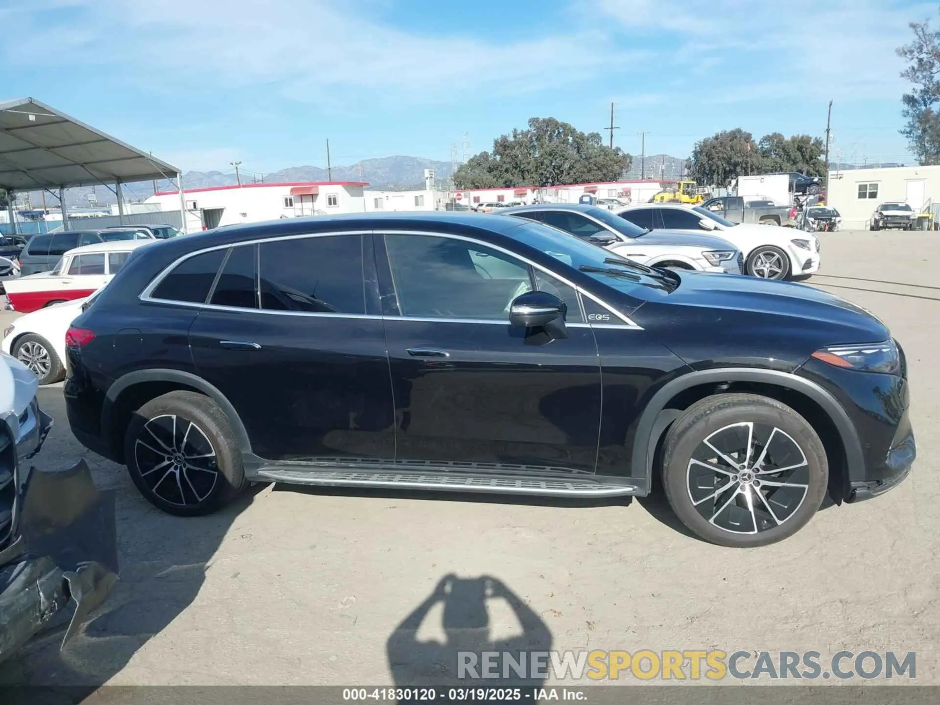 13 fotografías del automóvil dañado 4JGDM2DB5PA013646 MERCEDES-BENZ EQS 450+ SUV 2023