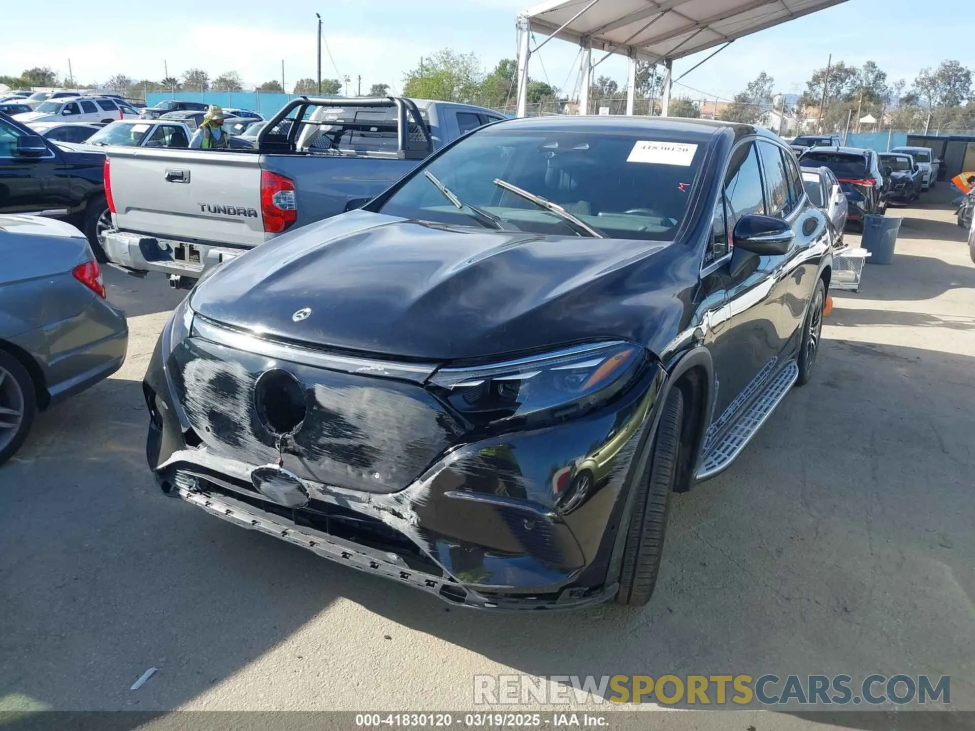 2 fotografías del automóvil dañado 4JGDM2DB5PA013646 MERCEDES-BENZ EQS 450+ SUV 2023