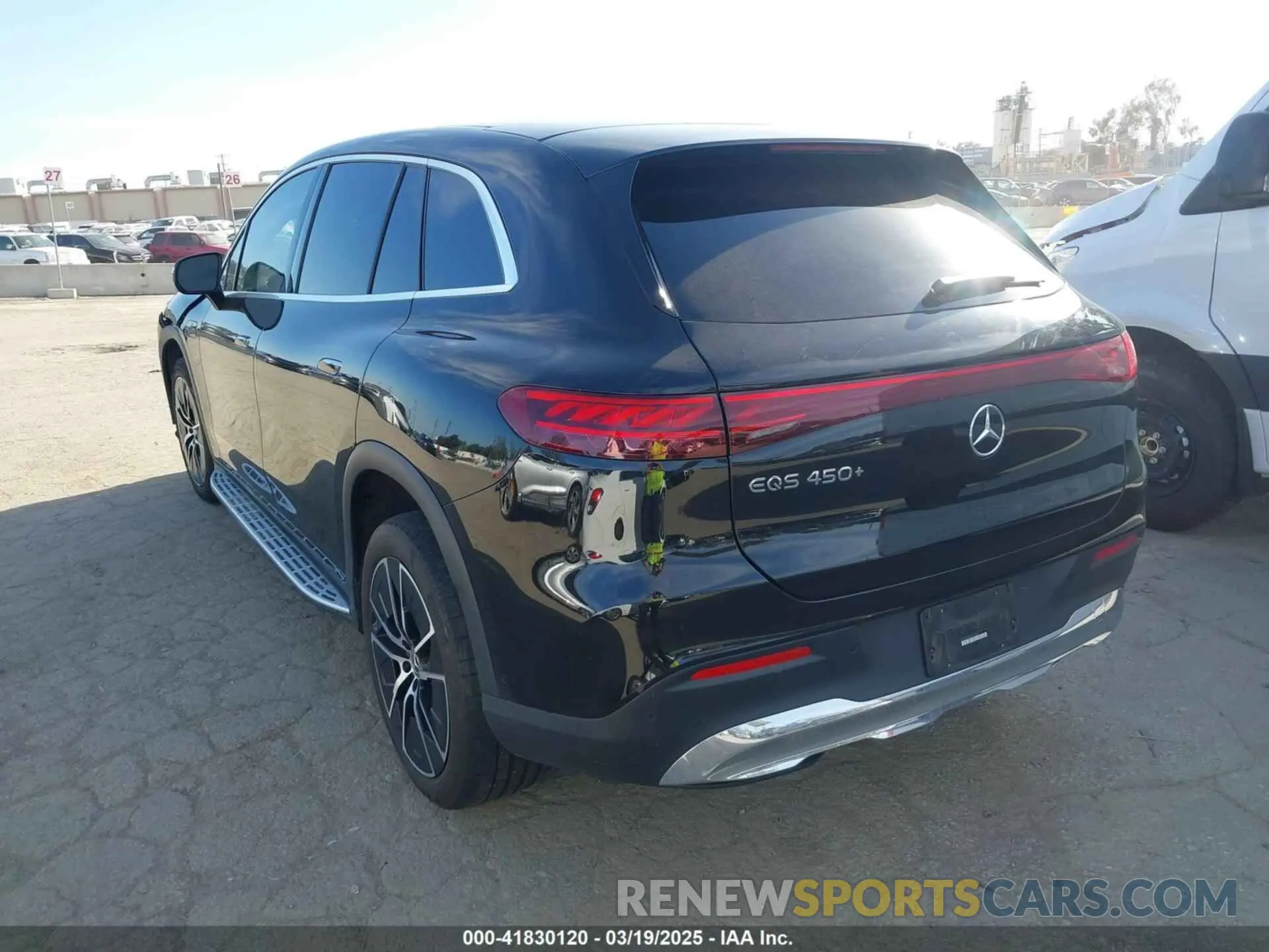 3 fotografías del automóvil dañado 4JGDM2DB5PA013646 MERCEDES-BENZ EQS 450+ SUV 2023