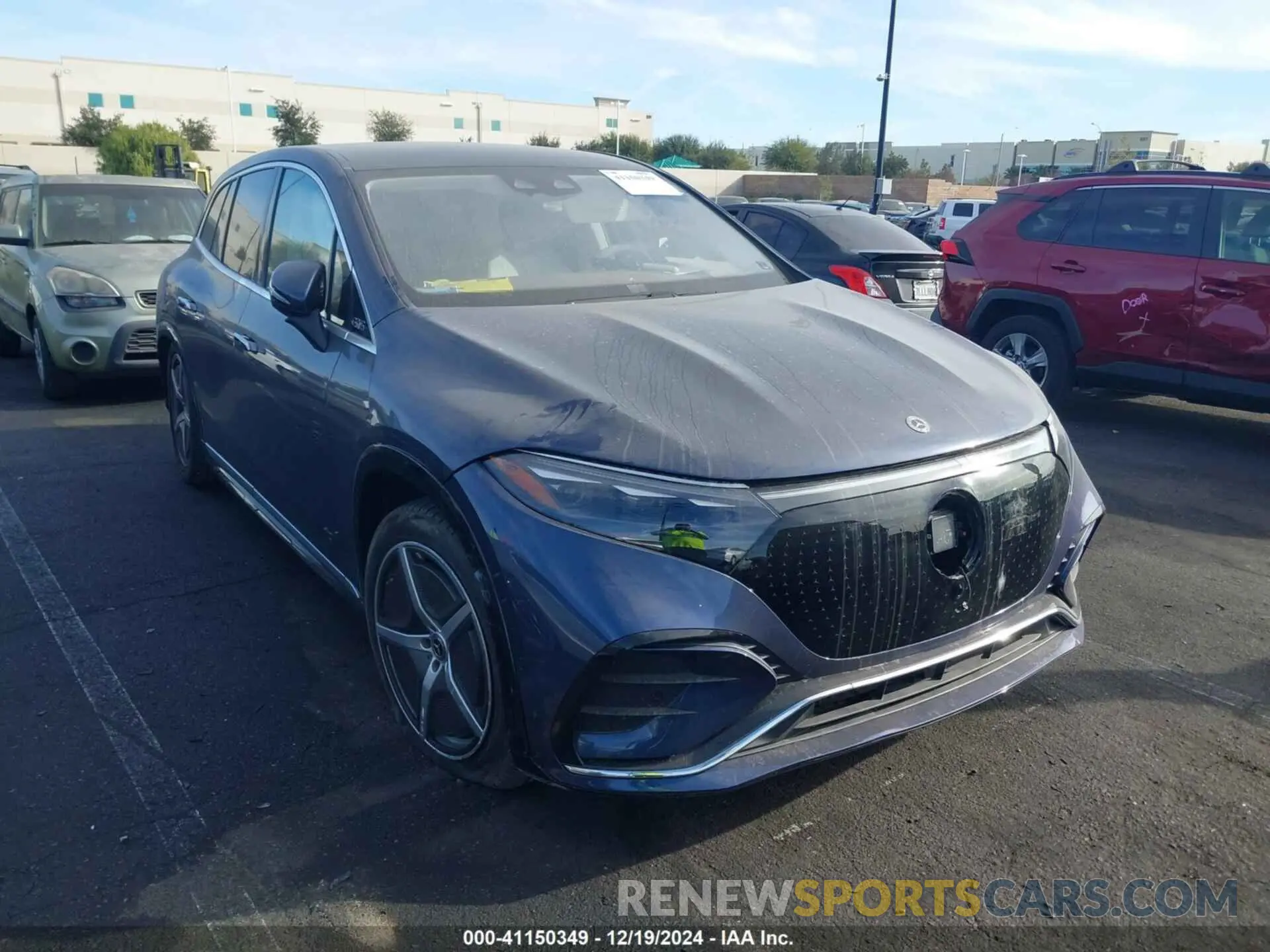 13 fotografías del automóvil dañado 4JGDM2EB0PA005601 MERCEDES-BENZ EQS 450 SUV 2023