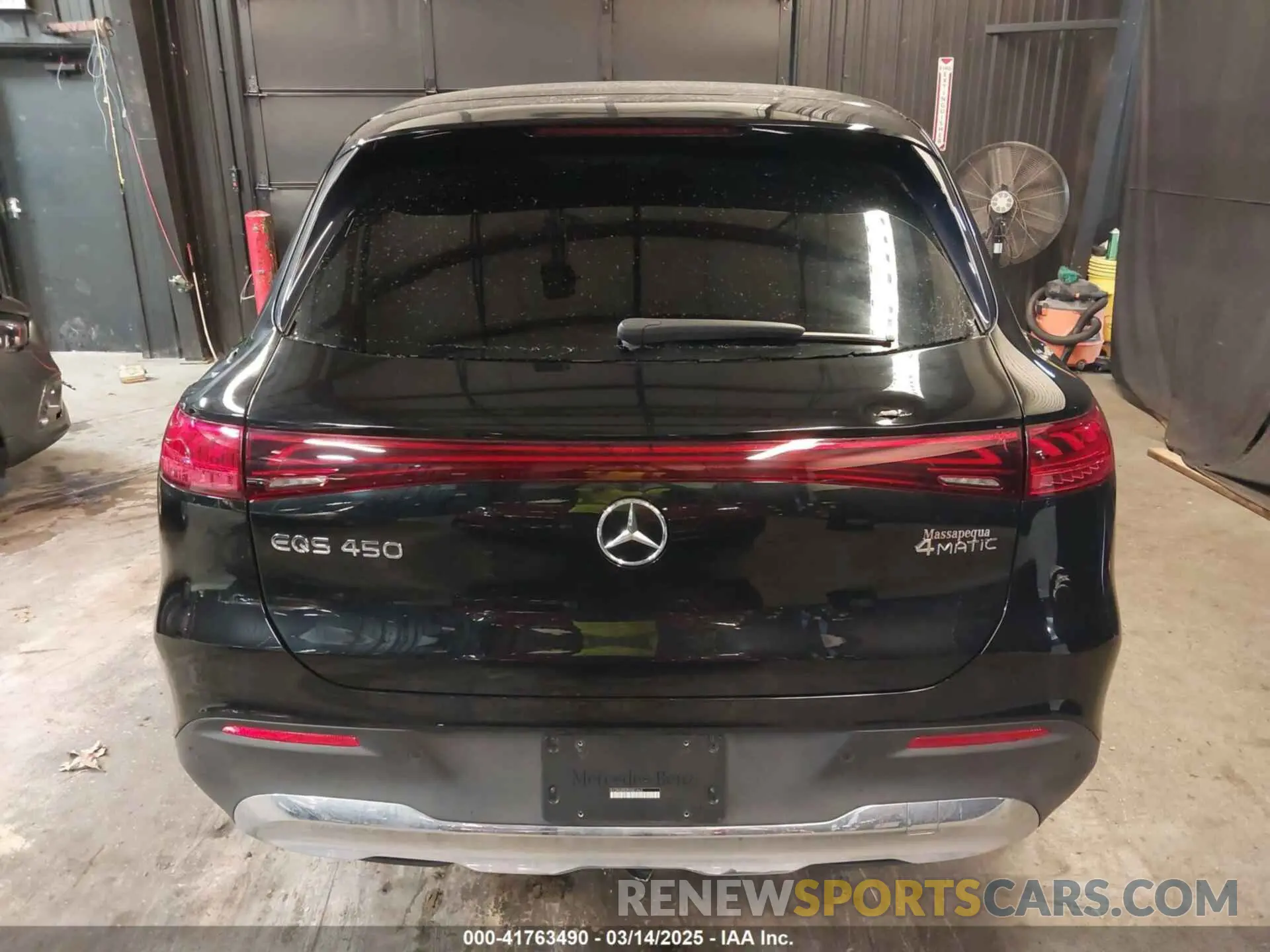 6 fotografías del automóvil dañado 4JGDM2EB2PA001663 MERCEDES-BENZ EQS 450 SUV 2023