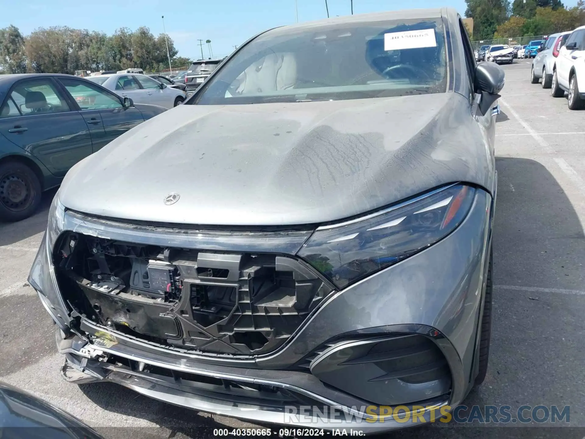 12 fotografías del automóvil dañado 4JGDM2EB2PA006622 MERCEDES-BENZ EQS 450 SUV 2023