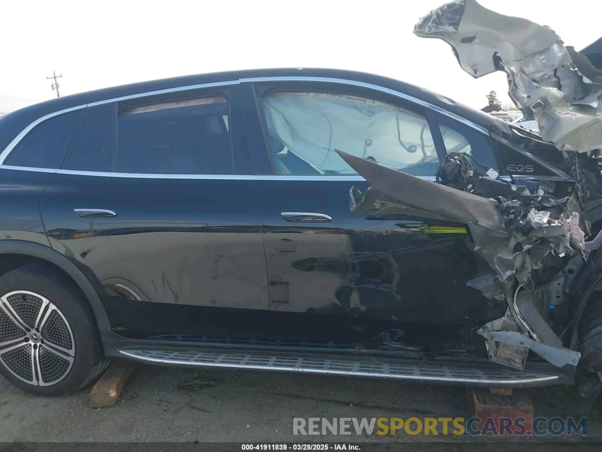 12 fotografías del automóvil dañado 4JGDM2EB3PA029021 MERCEDES-BENZ EQS 450 SUV 2023
