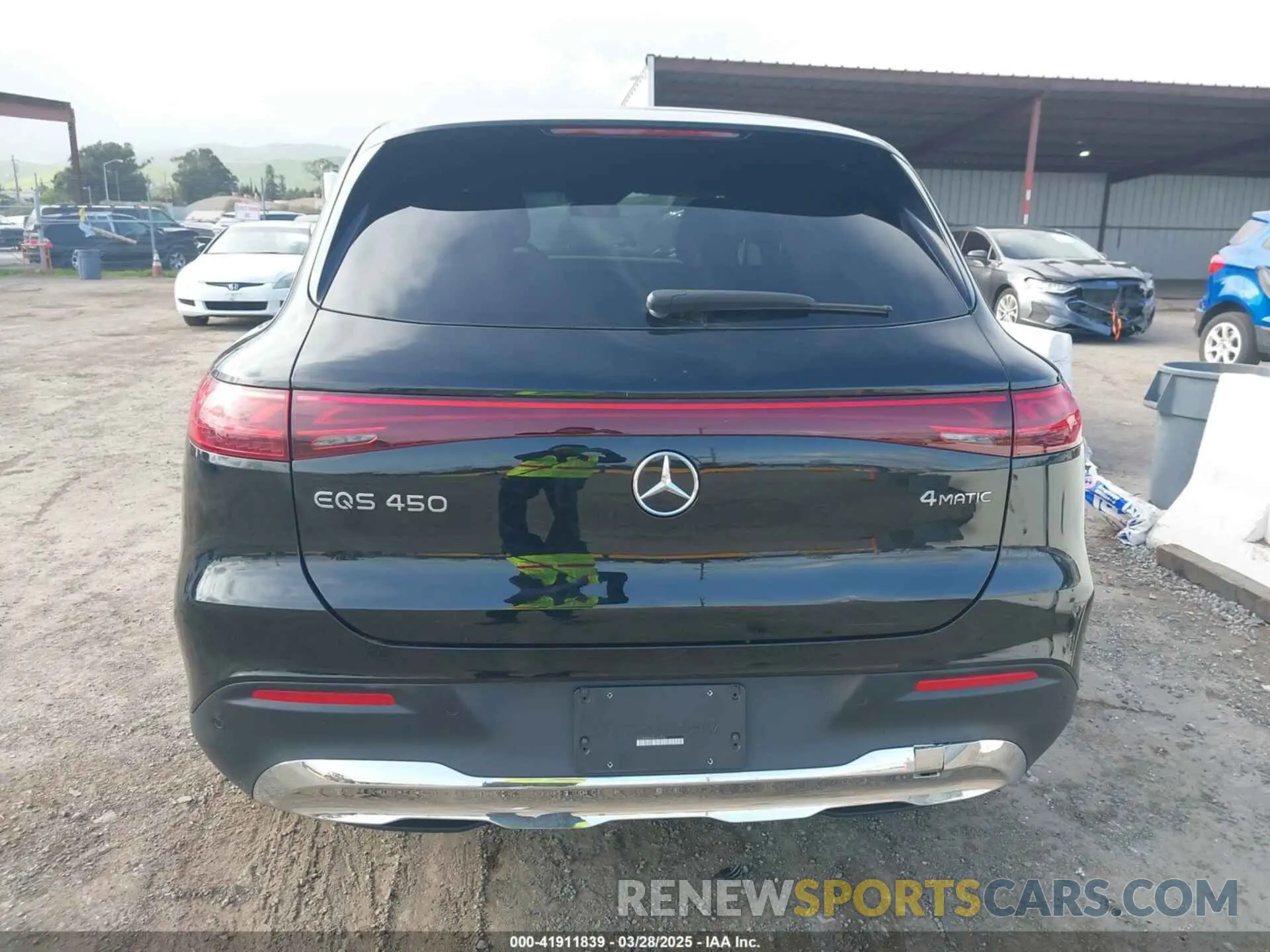 15 fotografías del automóvil dañado 4JGDM2EB3PA029021 MERCEDES-BENZ EQS 450 SUV 2023