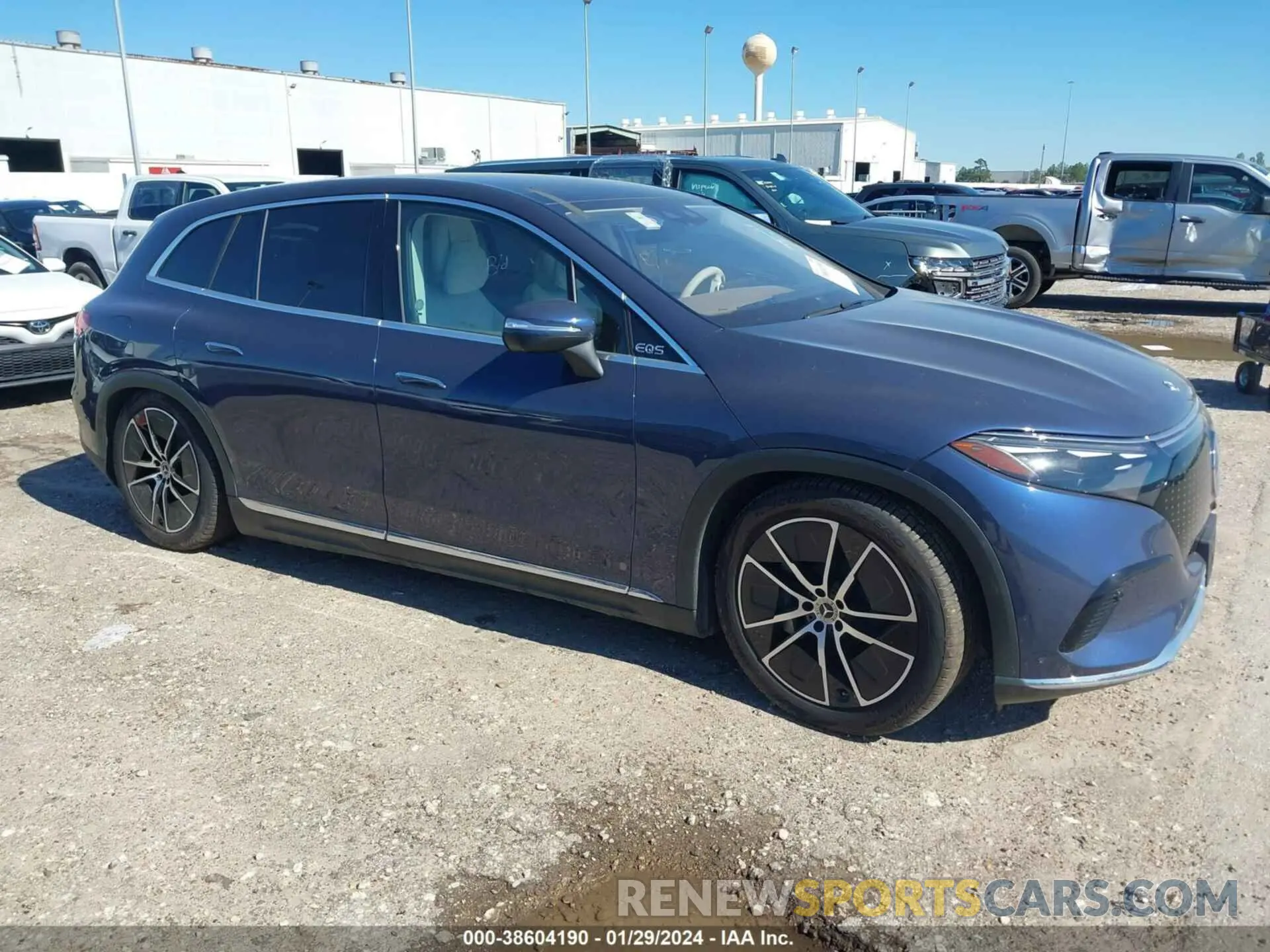 14 fotografías del automóvil dañado 4JGDM2EB5PA015007 MERCEDES-BENZ EQS 450 SUV 2023