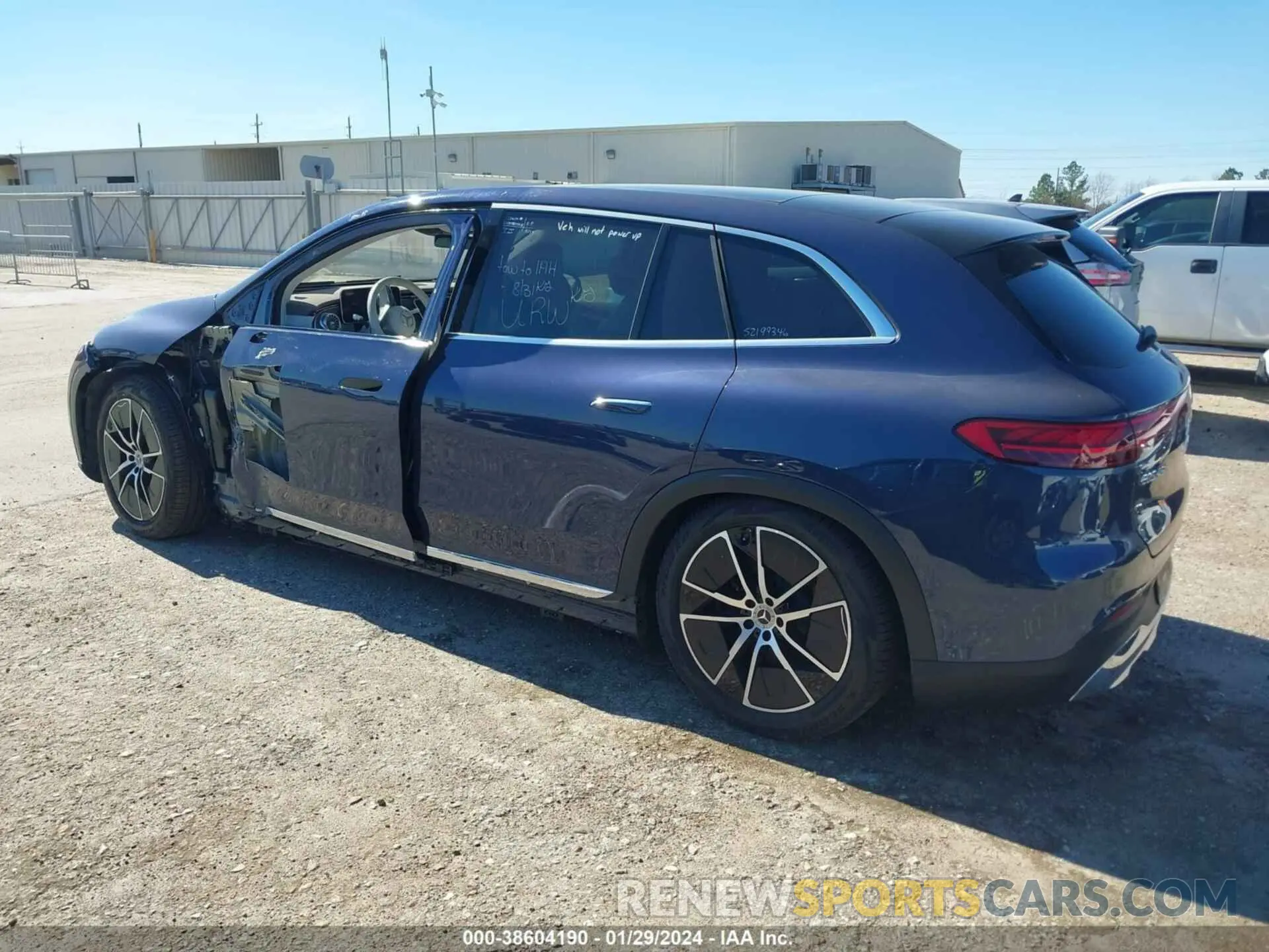 15 fotografías del automóvil dañado 4JGDM2EB5PA015007 MERCEDES-BENZ EQS 450 SUV 2023