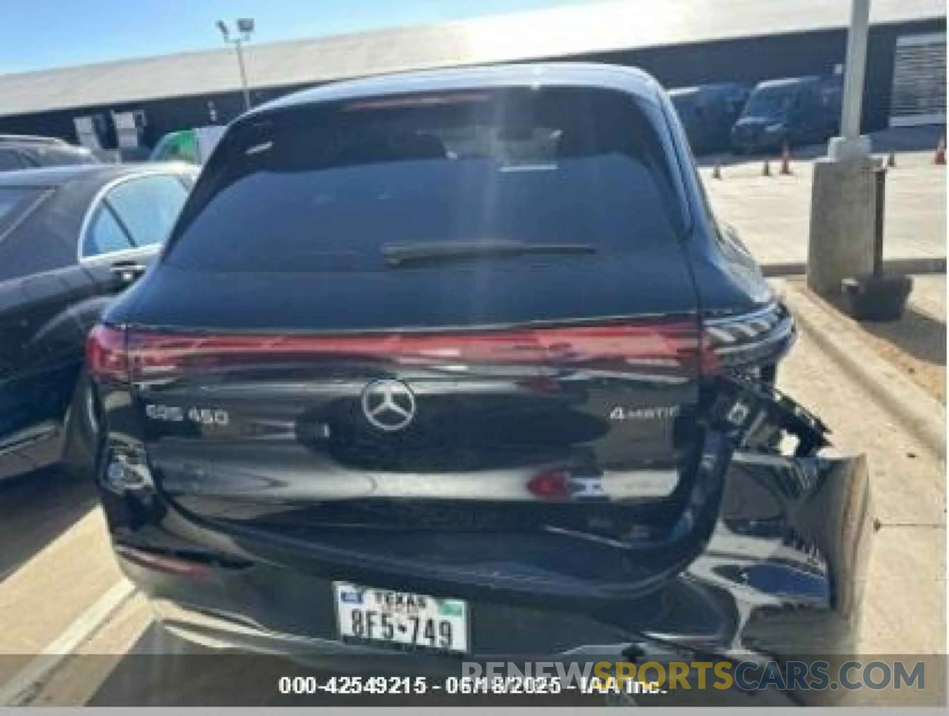 12 fotografías del automóvil dañado 4JGDM2EBXPA020686 MERCEDES-BENZ EQS 450 SUV 2023