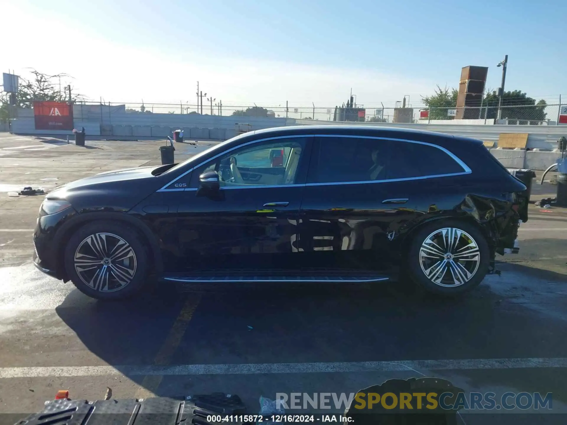 15 fotografías del automóvil dañado 4JGDM2DB2RA031668 MERCEDES-BENZ EQS 450 SUV 2024