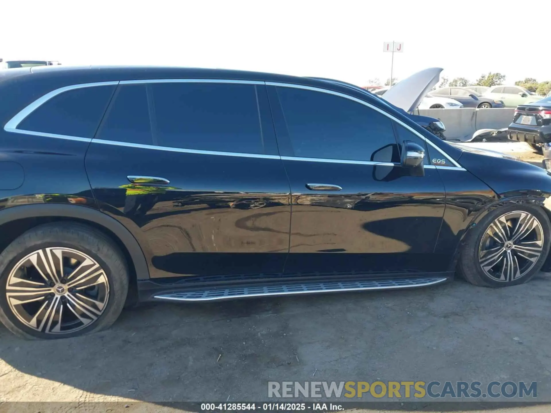 13 fotografías del automóvil dañado 4JGDM2EB7RA033236 MERCEDES-BENZ EQS 450 SUV 2024