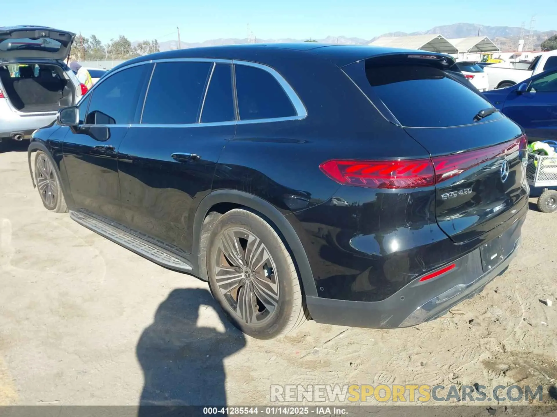 3 fotografías del automóvil dañado 4JGDM2EB7RA033236 MERCEDES-BENZ EQS 450 SUV 2024