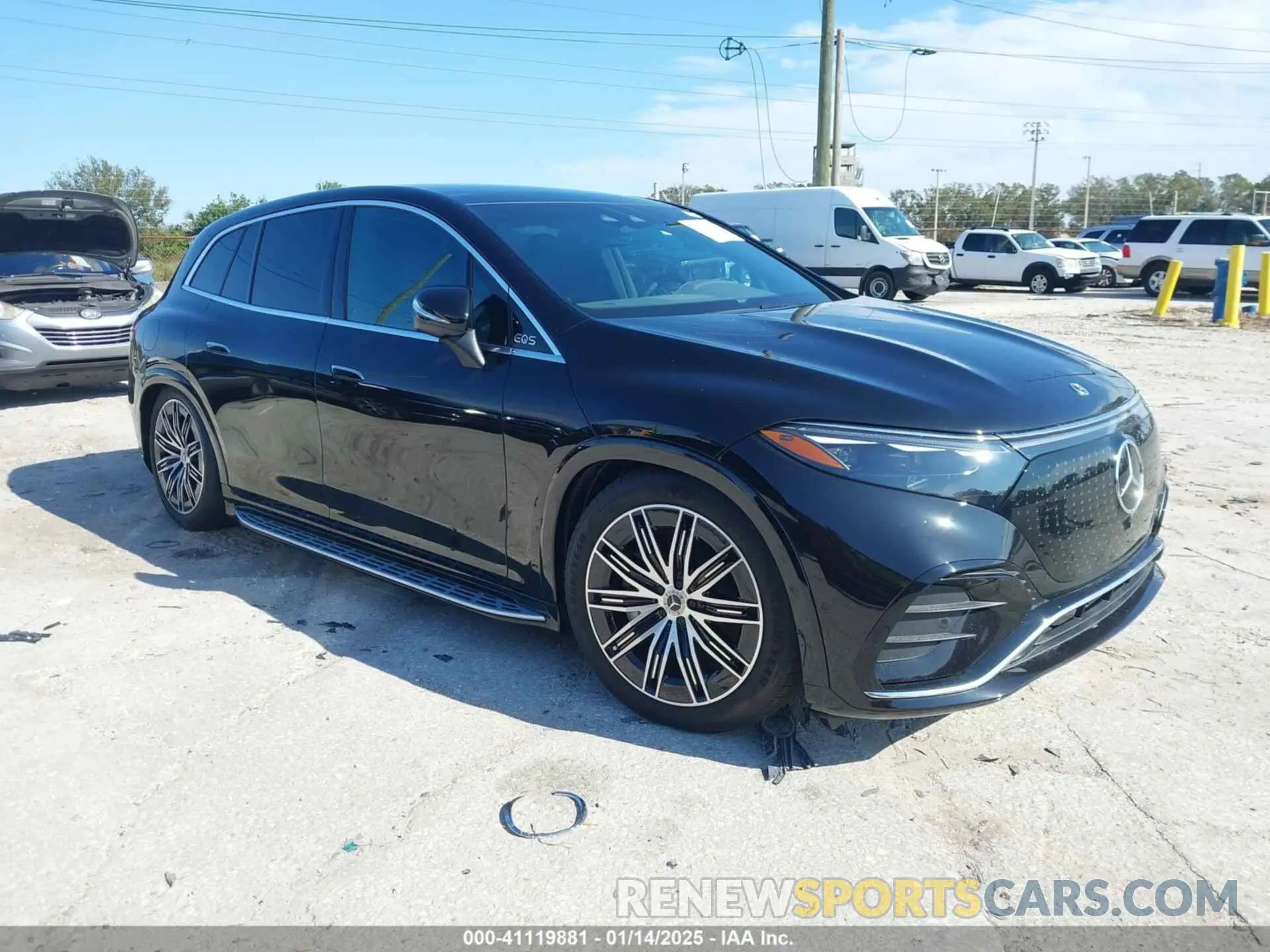 1 fotografías del automóvil dañado 4JGDM2EB9RA033285 MERCEDES-BENZ EQS 450 SUV 2024