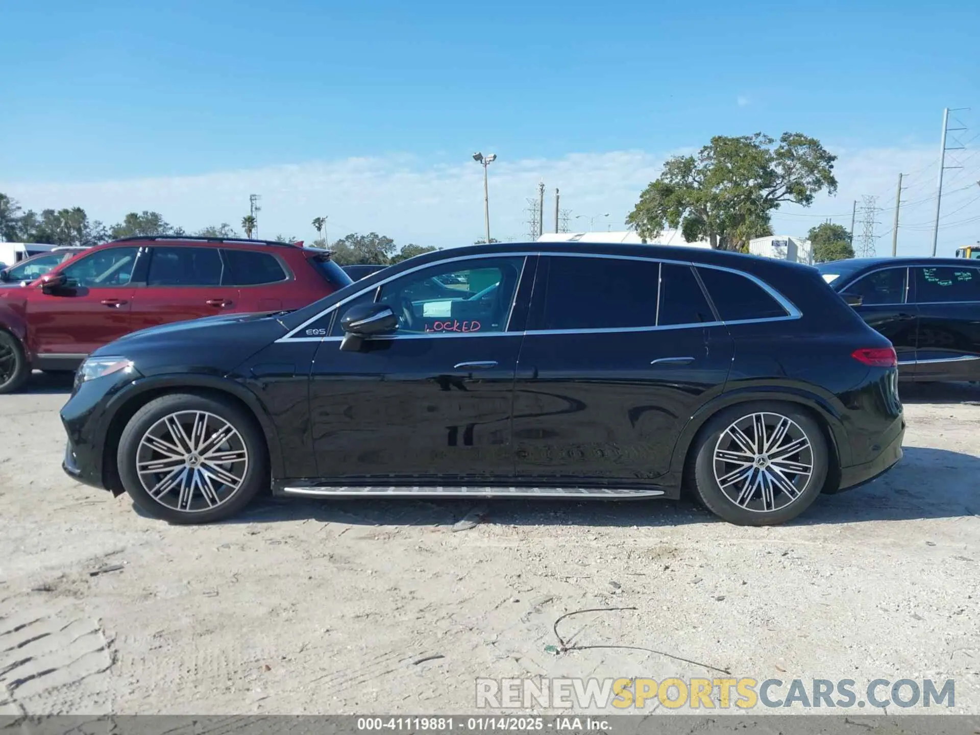 14 fotografías del automóvil dañado 4JGDM2EB9RA033285 MERCEDES-BENZ EQS 450 SUV 2024