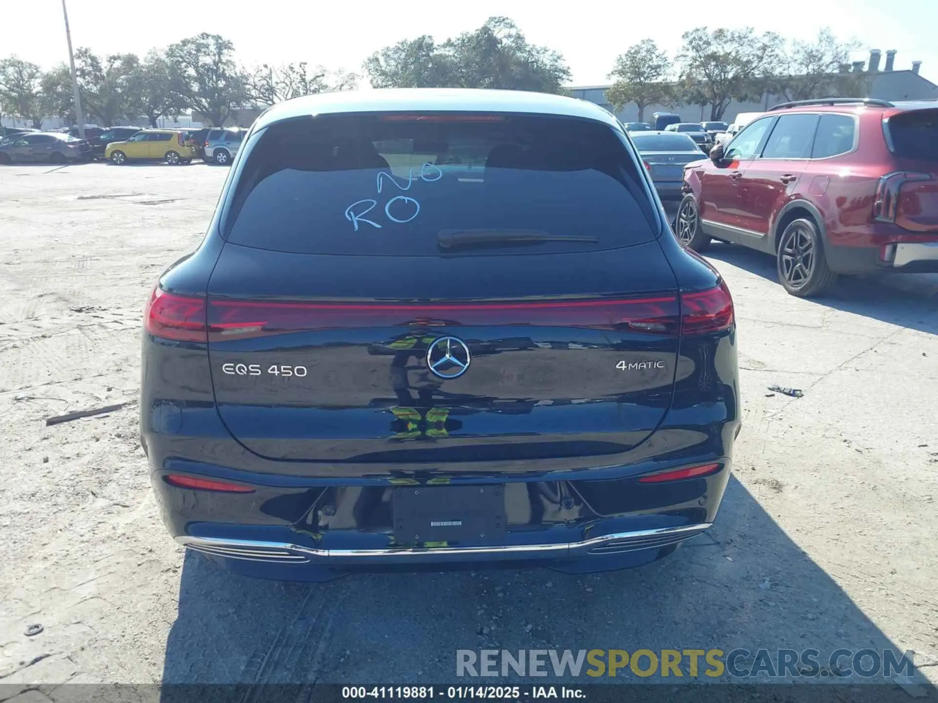 16 fotografías del automóvil dañado 4JGDM2EB9RA033285 MERCEDES-BENZ EQS 450 SUV 2024