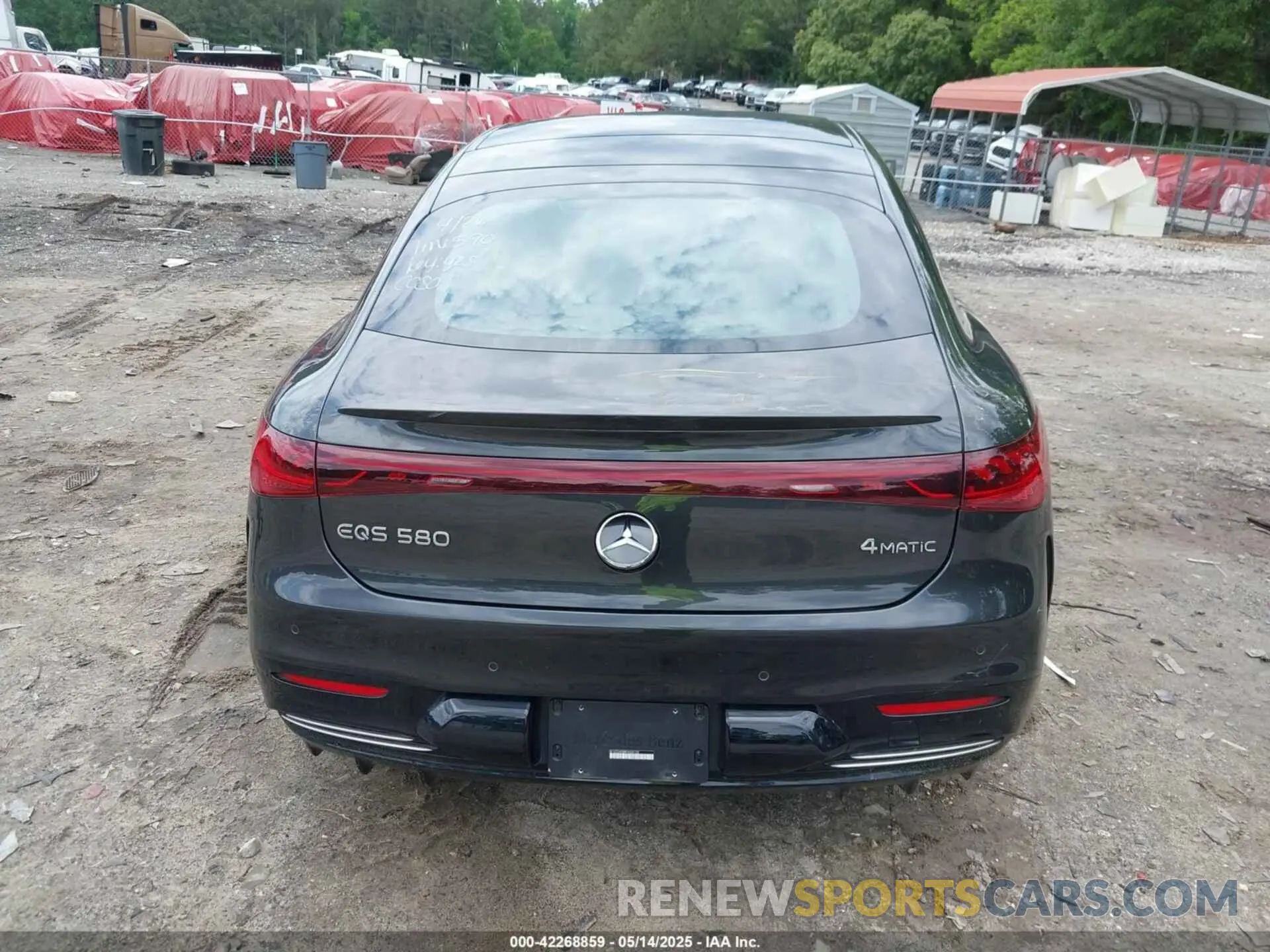 17 fotografías del automóvil dañado W1KCG4EB8PA024132 MERCEDES-BENZ EQS 580 2023