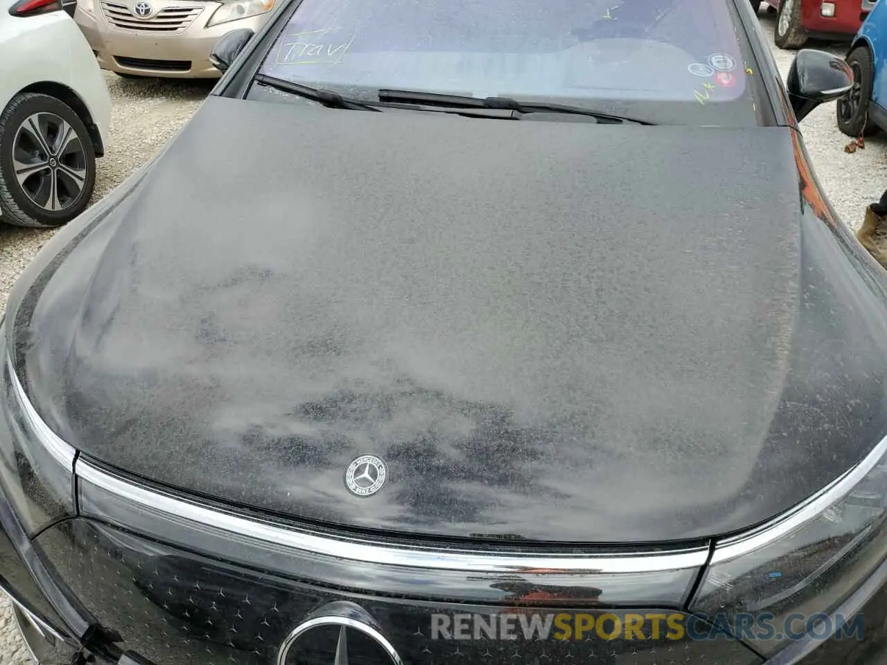 7 fotografías del automóvil dañado W1KCG4EB6NA005186 MERCEDES-BENZ EQS 580 4M 2022