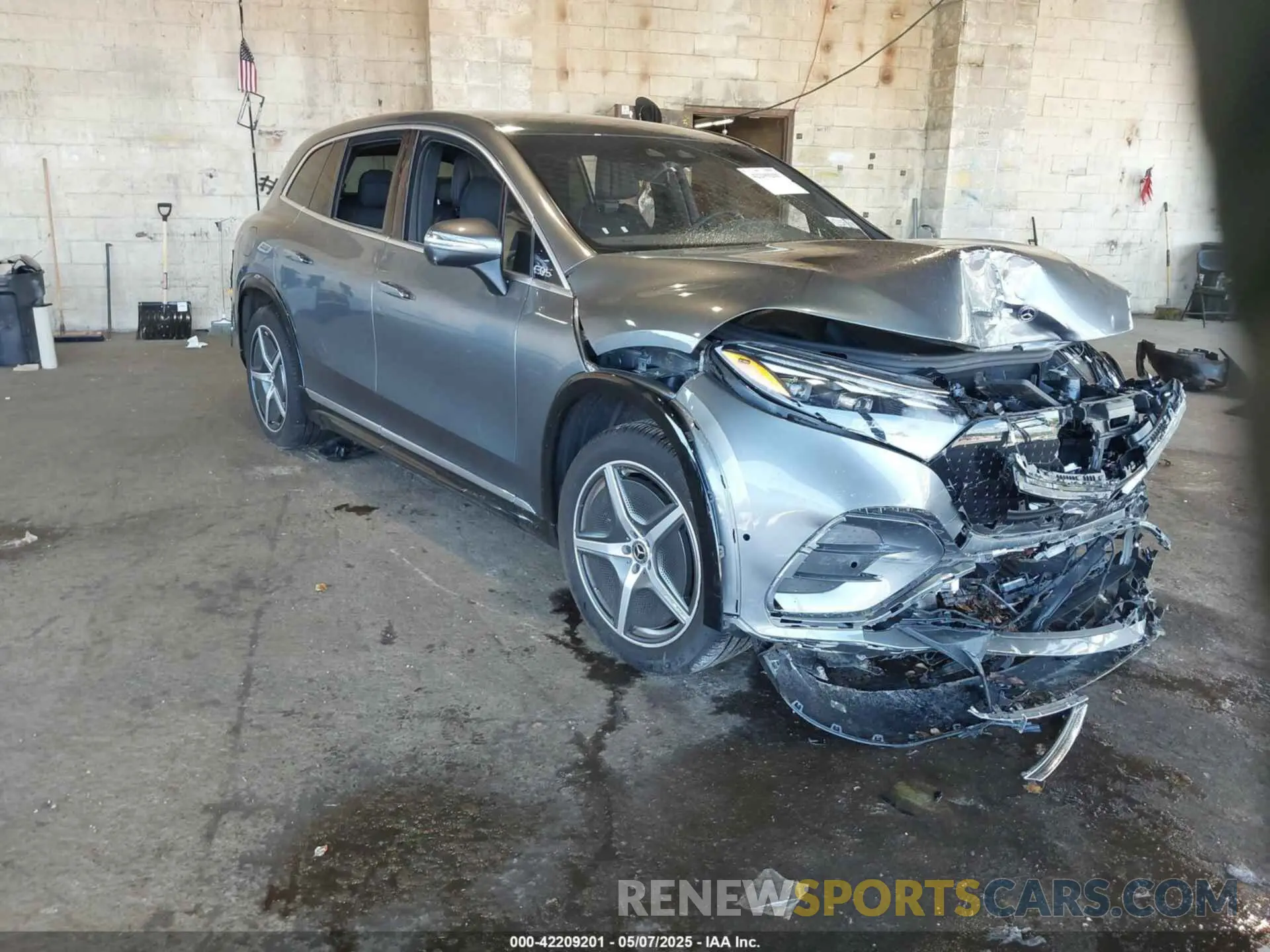 1 fotografías del automóvil dañado 4JGDM4EB3PA012585 MERCEDES-BENZ EQS 580 SUV 2023