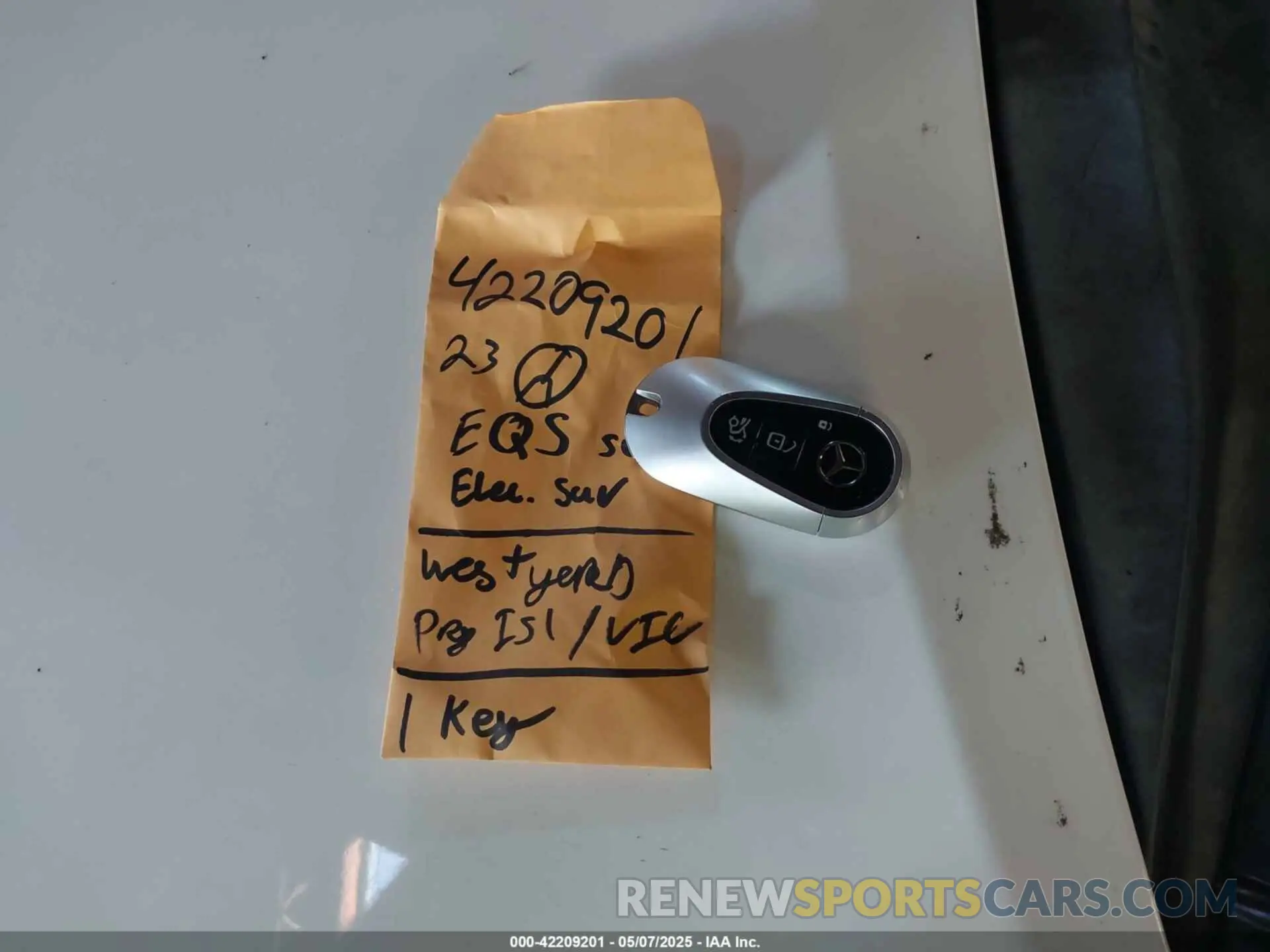 11 fotografías del automóvil dañado 4JGDM4EB3PA012585 MERCEDES-BENZ EQS 580 SUV 2023