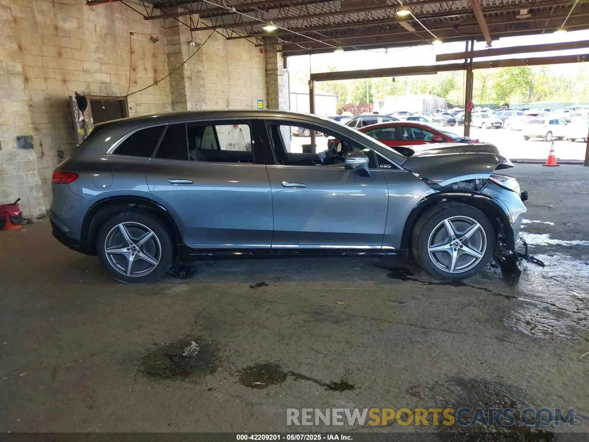 13 fotografías del automóvil dañado 4JGDM4EB3PA012585 MERCEDES-BENZ EQS 580 SUV 2023