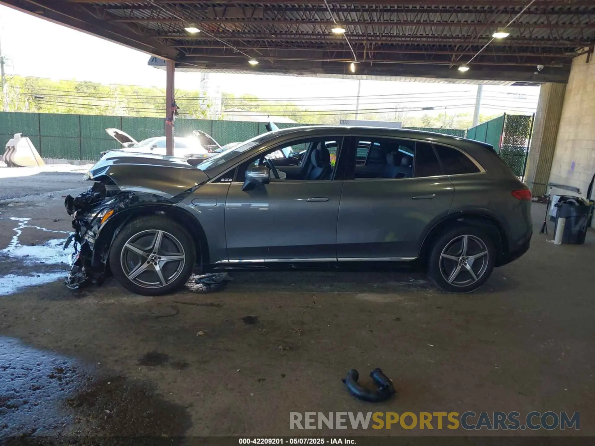 14 fotografías del automóvil dañado 4JGDM4EB3PA012585 MERCEDES-BENZ EQS 580 SUV 2023