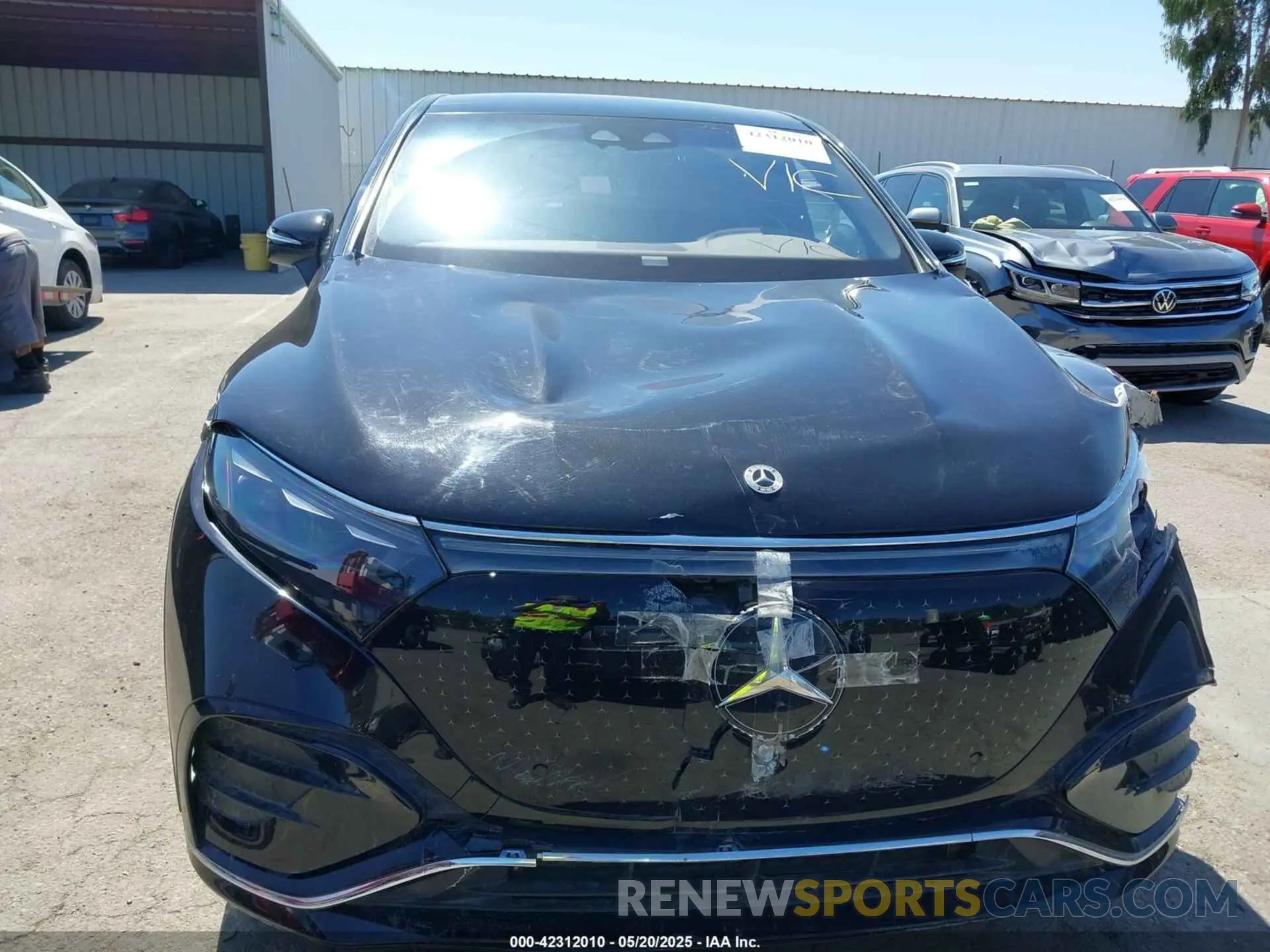12 fotografías del automóvil dañado 4JGDM4EB4PA015334 MERCEDES-BENZ EQS 580 SUV 2023