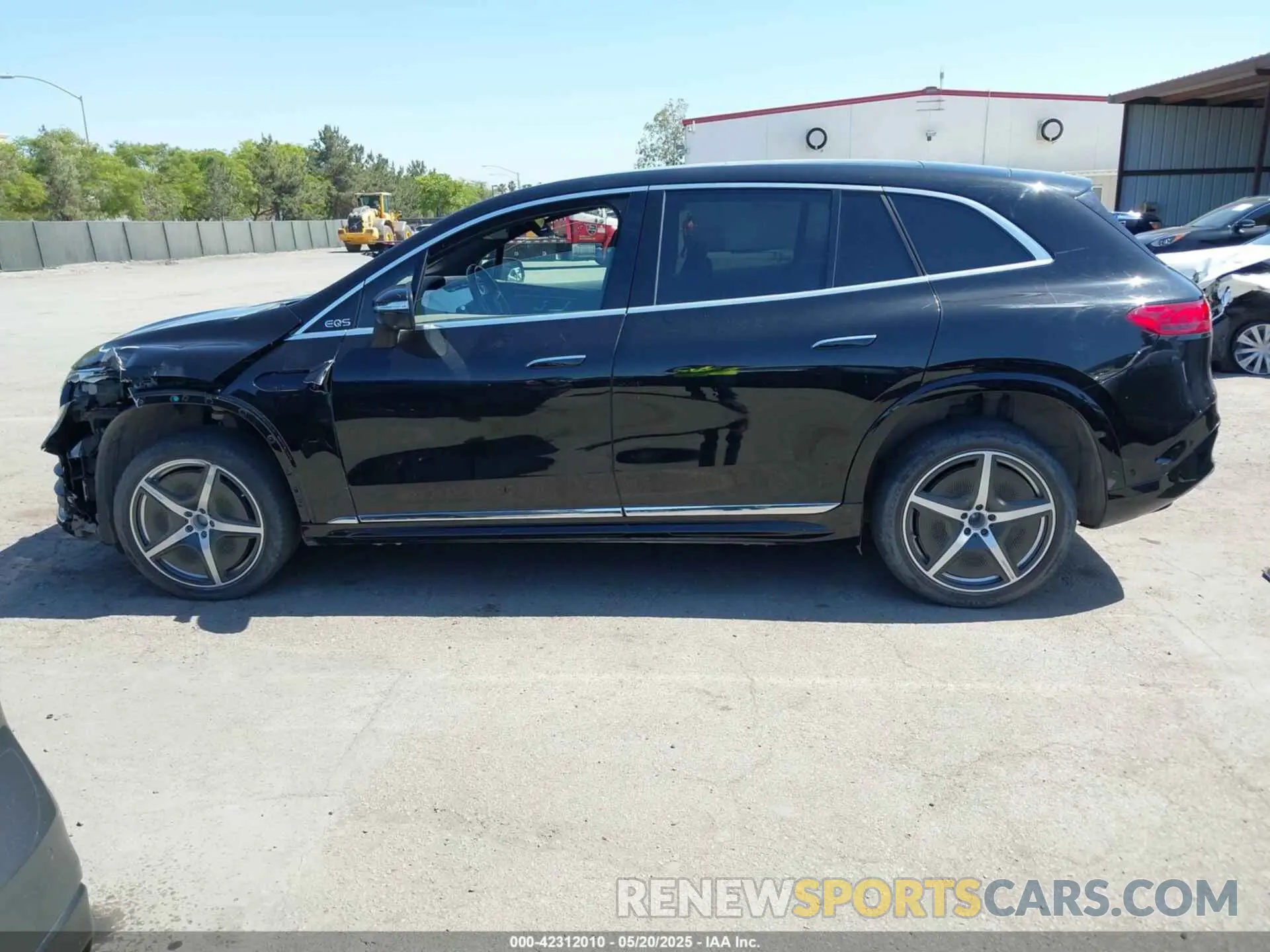 14 fotografías del automóvil dañado 4JGDM4EB4PA015334 MERCEDES-BENZ EQS 580 SUV 2023