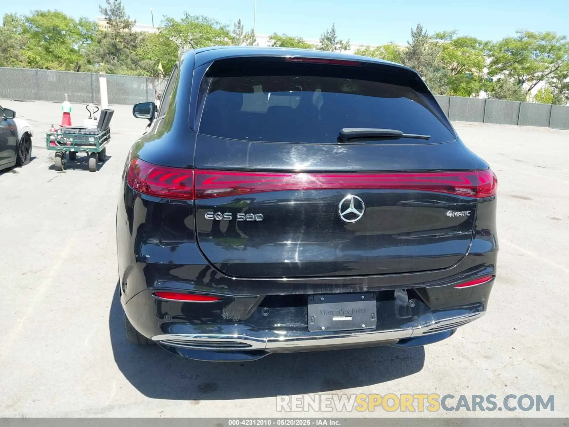 16 fotografías del automóvil dañado 4JGDM4EB4PA015334 MERCEDES-BENZ EQS 580 SUV 2023