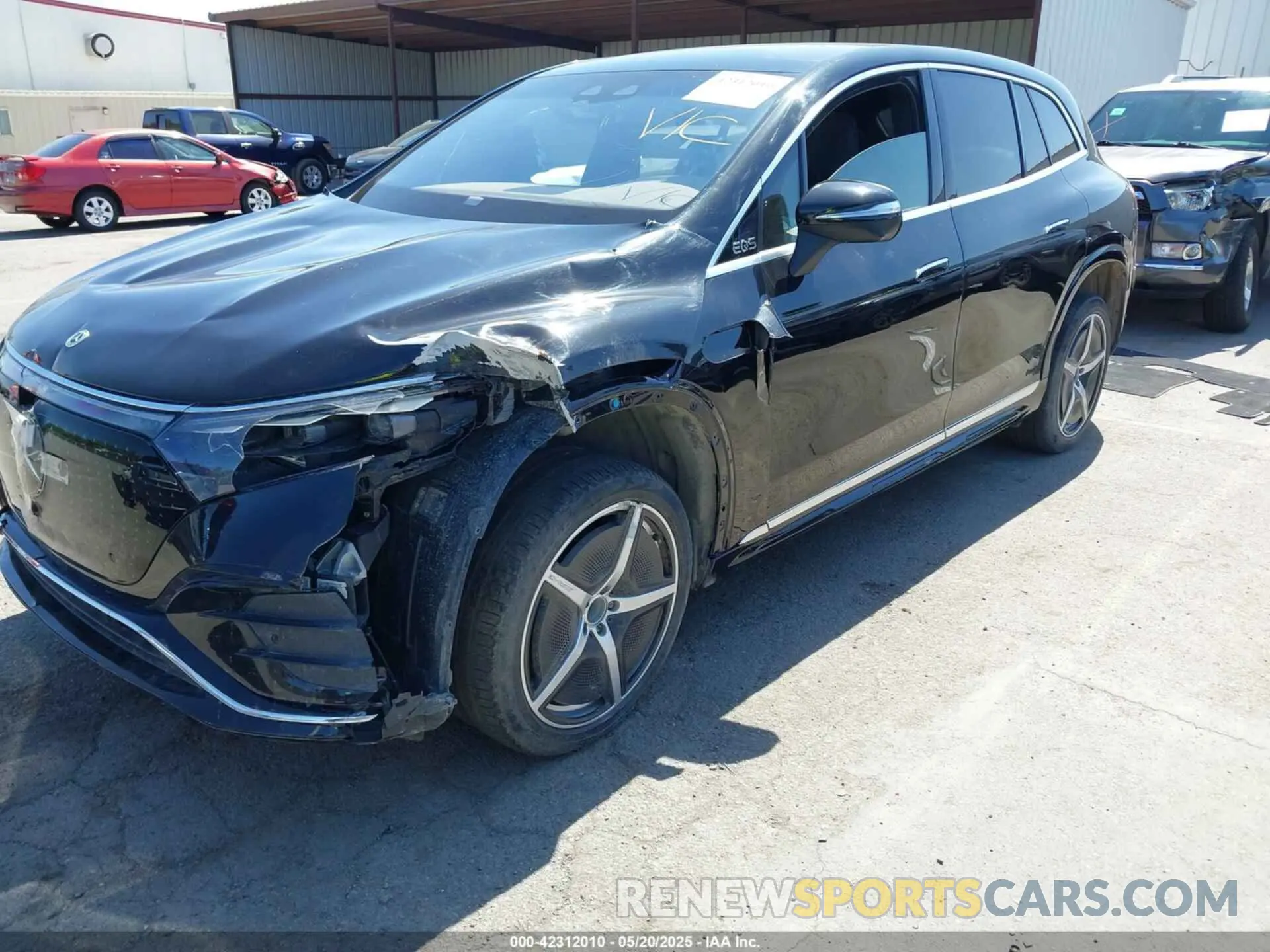 6 fotografías del automóvil dañado 4JGDM4EB4PA015334 MERCEDES-BENZ EQS 580 SUV 2023