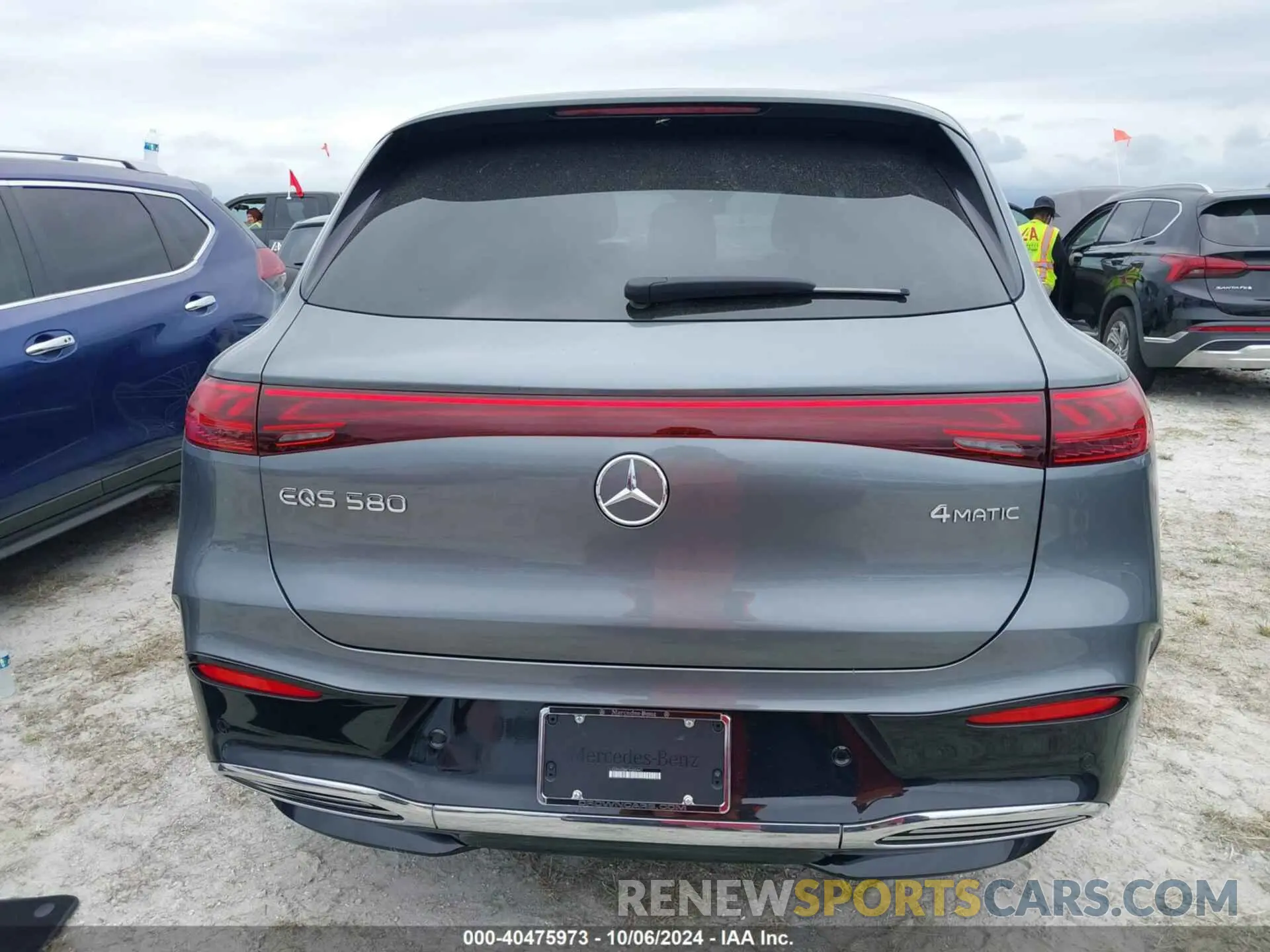 15 fotografías del automóvil dañado 4JGDM4EB8PA000447 MERCEDES-BENZ EQS 580 SUV 2023