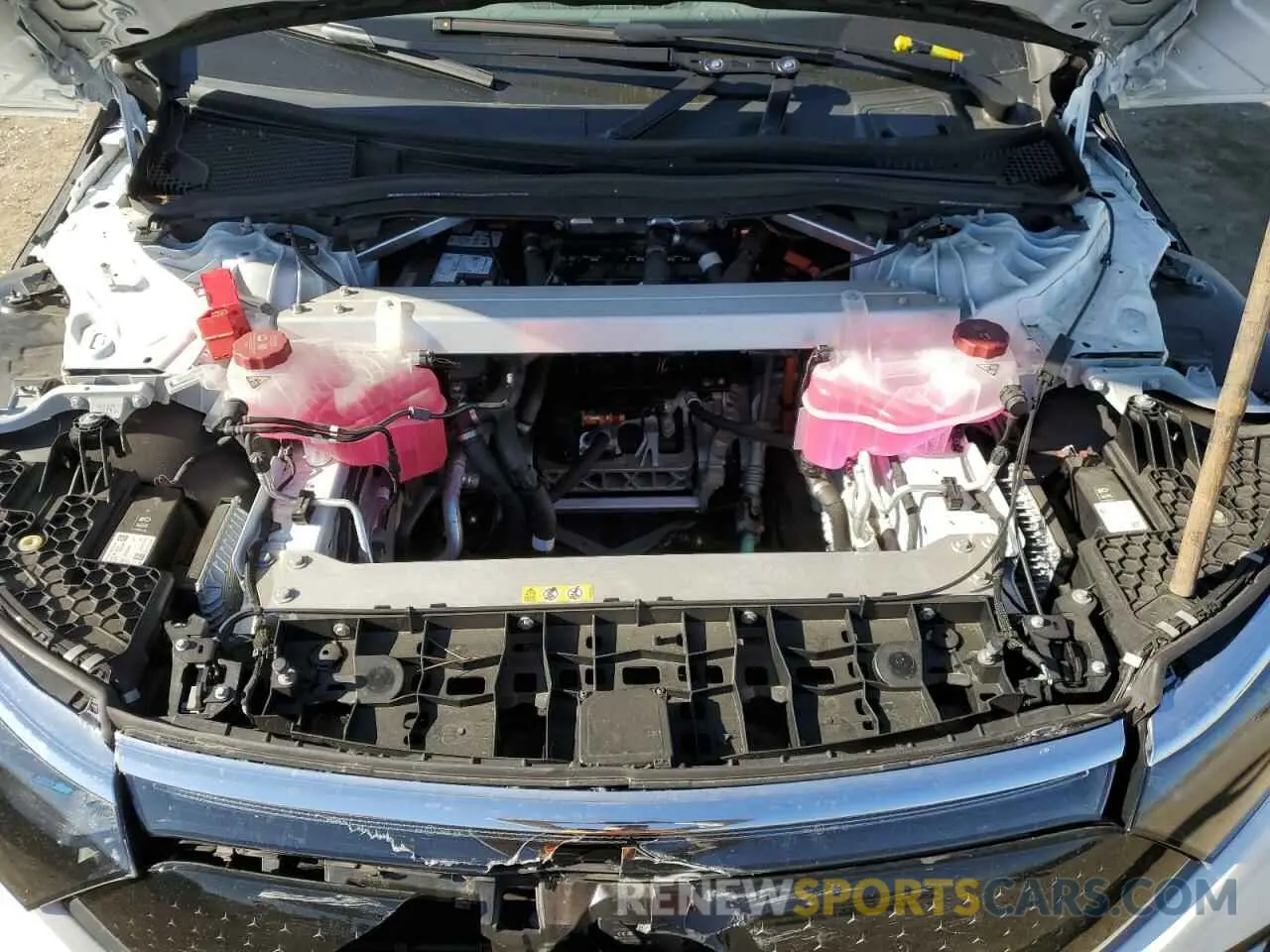 11 fotografías del automóvil dañado W1KCG2DB0NA001110 MERCEDES-BENZ EQS SEDAN 2022