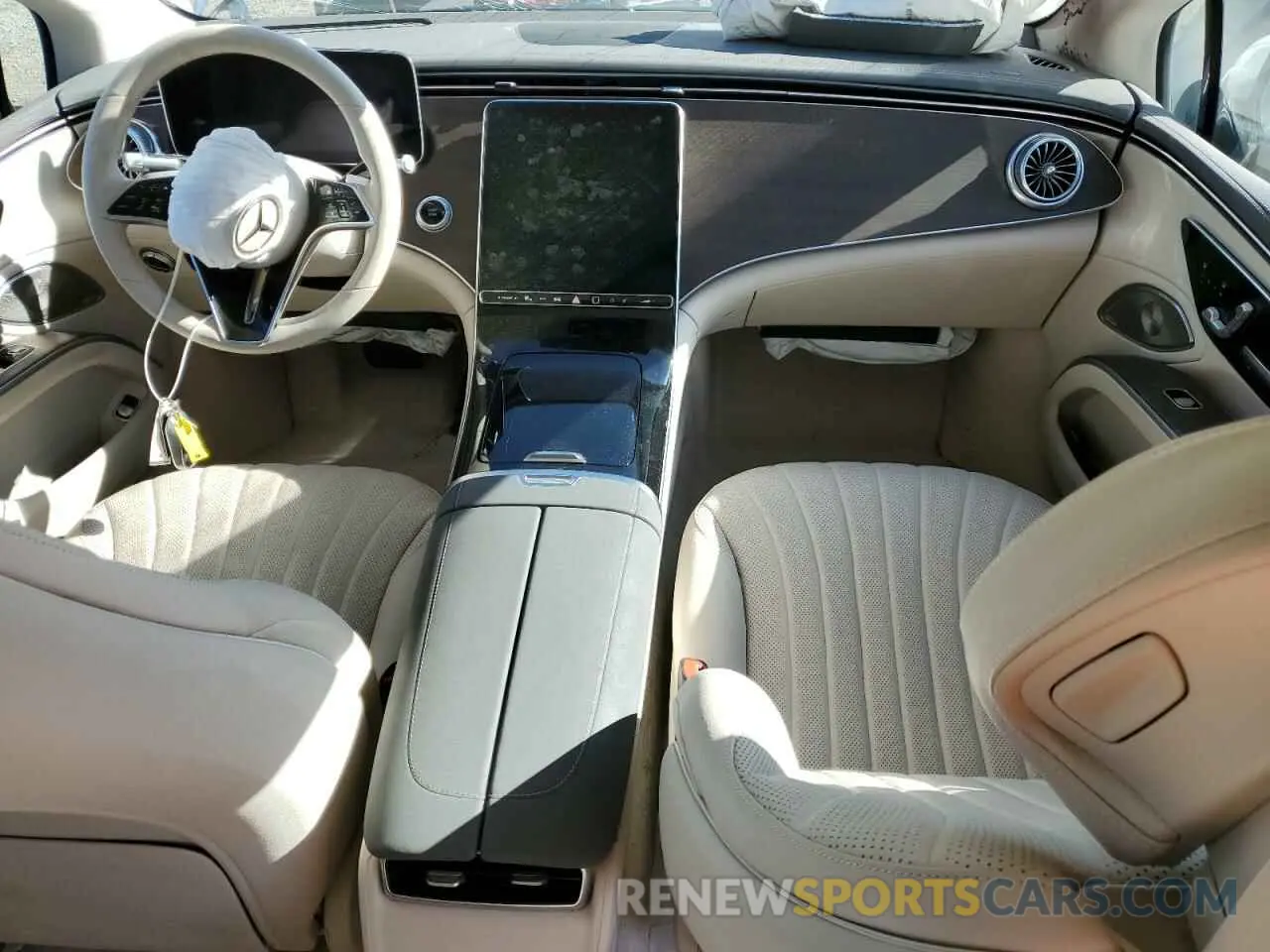 8 fotografías del automóvil dañado W1KCG2DB0NA001110 MERCEDES-BENZ EQS SEDAN 2022