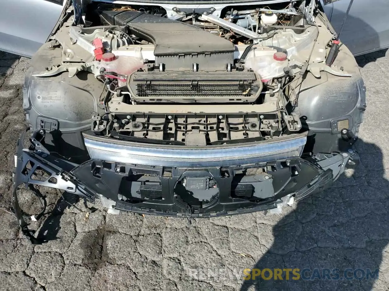 11 fotografías del automóvil dañado W1KCG2DB3NA009069 MERCEDES-BENZ EQS SEDAN 2022