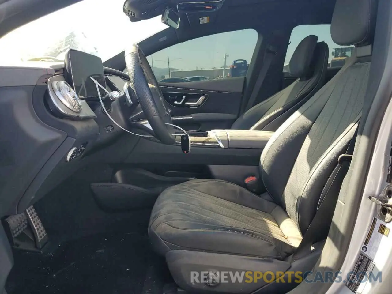7 fotografías del automóvil dañado W1KCG2DB3NA009069 MERCEDES-BENZ EQS SEDAN 2022