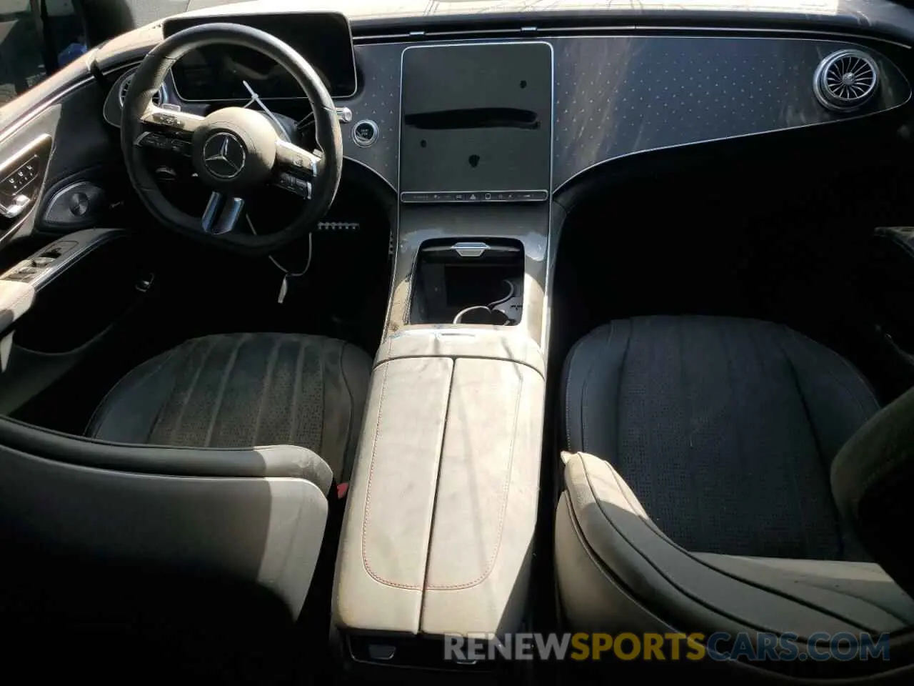 8 fotografías del automóvil dañado W1KCG2DB3NA009069 MERCEDES-BENZ EQS SEDAN 2022