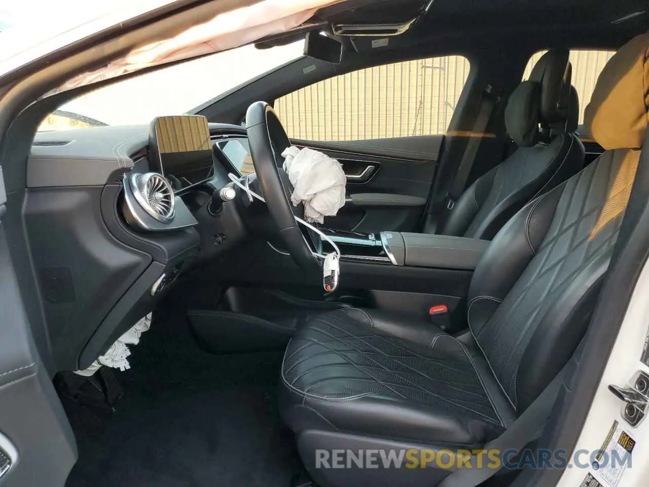 7 fotografías del automóvil dañado W1KCG2DB3NA014014 MERCEDES-BENZ EQS SEDAN 2022