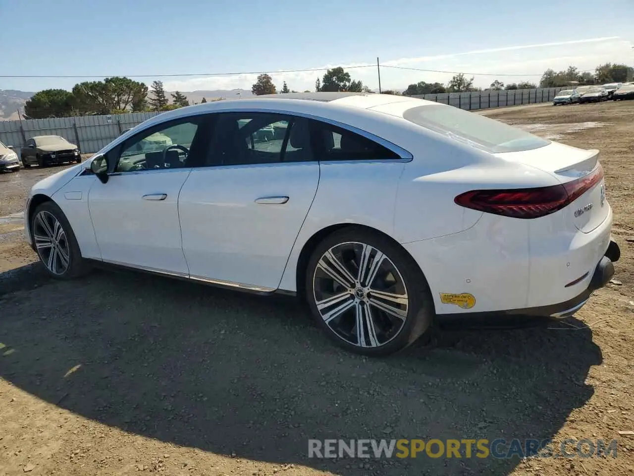 2 fotografías del automóvil dañado W1KCG2DB4NA004270 MERCEDES-BENZ EQS SEDAN 2022