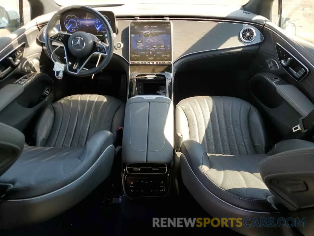 8 fotografías del automóvil dañado W1KCG2DB4NA004270 MERCEDES-BENZ EQS SEDAN 2022