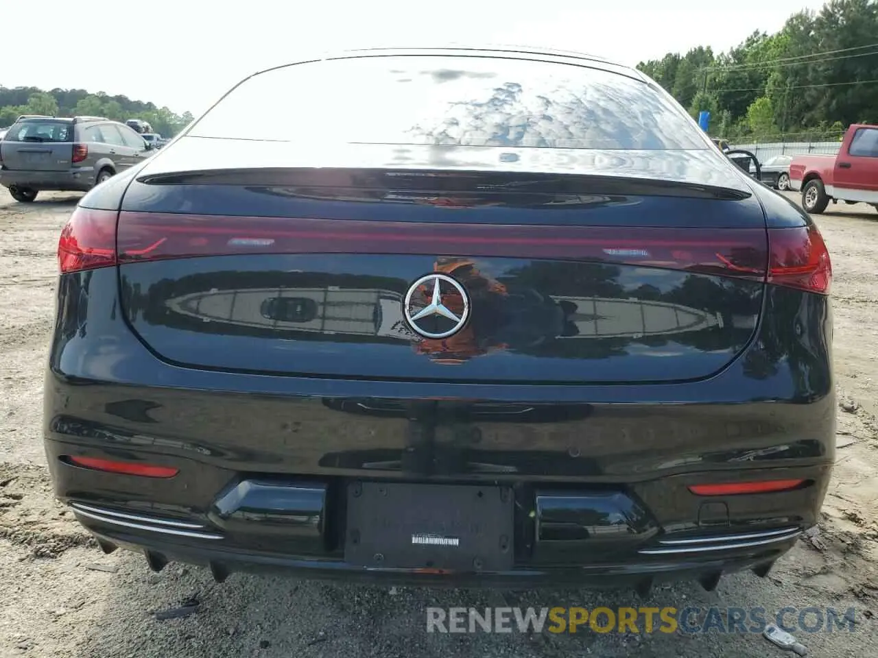 6 fotografías del automóvil dañado W1KCG2DB5NA017920 MERCEDES-BENZ EQS SEDAN 2022