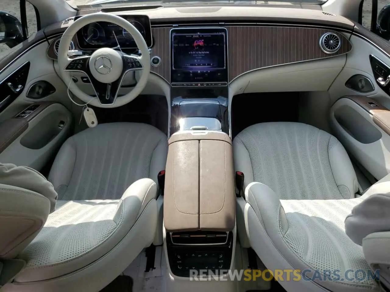 8 fotografías del automóvil dañado W1KCG2DB5NA017920 MERCEDES-BENZ EQS SEDAN 2022