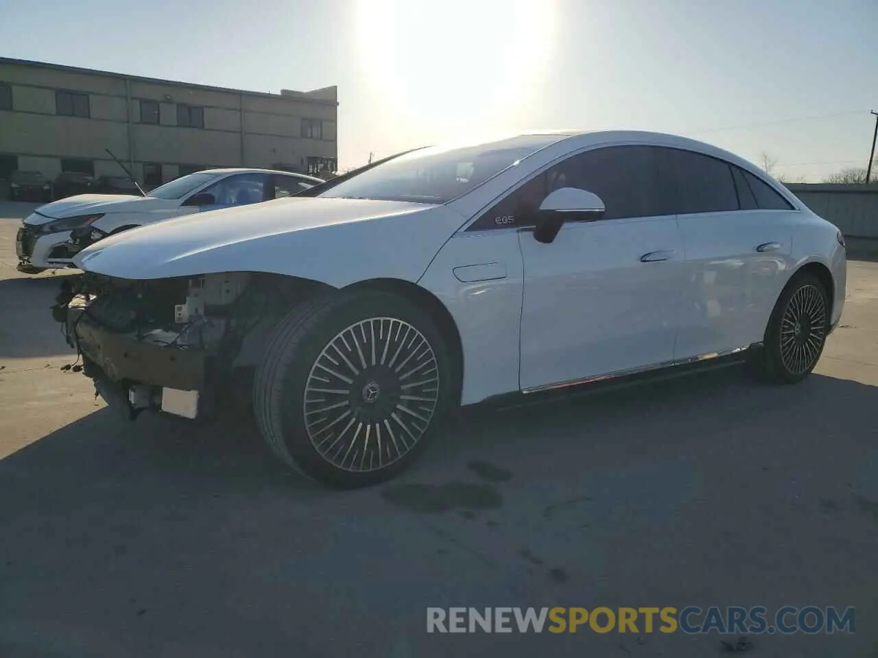 1 fotografías del automóvil dañado W1KCG2DB6NA004979 MERCEDES-BENZ EQS SEDAN 2022