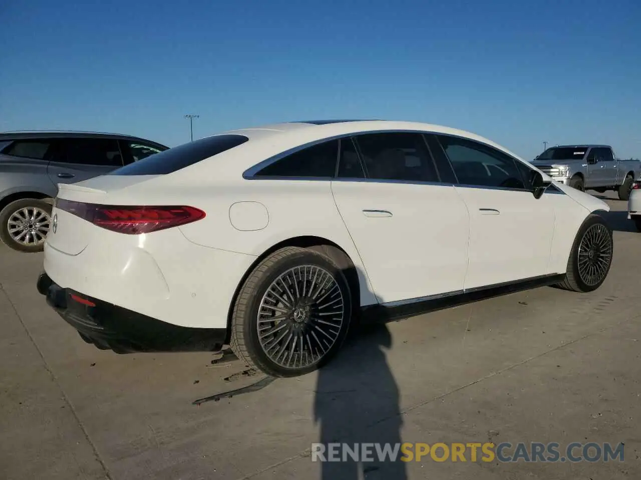3 fotografías del automóvil dañado W1KCG2DB6NA004979 MERCEDES-BENZ EQS SEDAN 2022