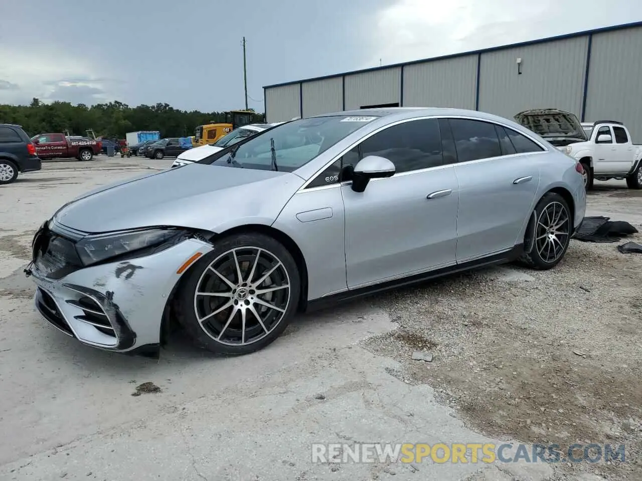 1 fotografías del automóvil dañado W1KCG2DB7NA005218 MERCEDES-BENZ EQS SEDAN 2022