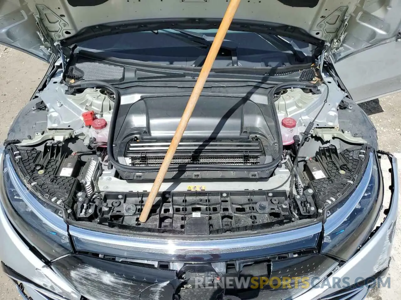 12 fotografías del automóvil dañado W1KCG2DB7NA005218 MERCEDES-BENZ EQS SEDAN 2022