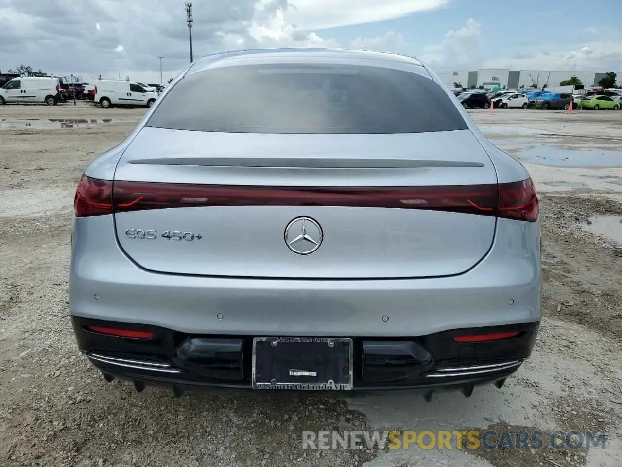 6 fotografías del automóvil dañado W1KCG2DB7NA005218 MERCEDES-BENZ EQS SEDAN 2022