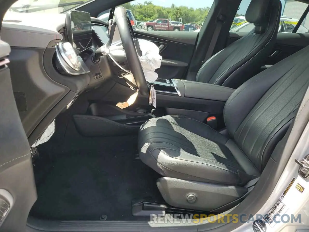 7 fotografías del automóvil dañado W1KCG2DB7NA005218 MERCEDES-BENZ EQS SEDAN 2022