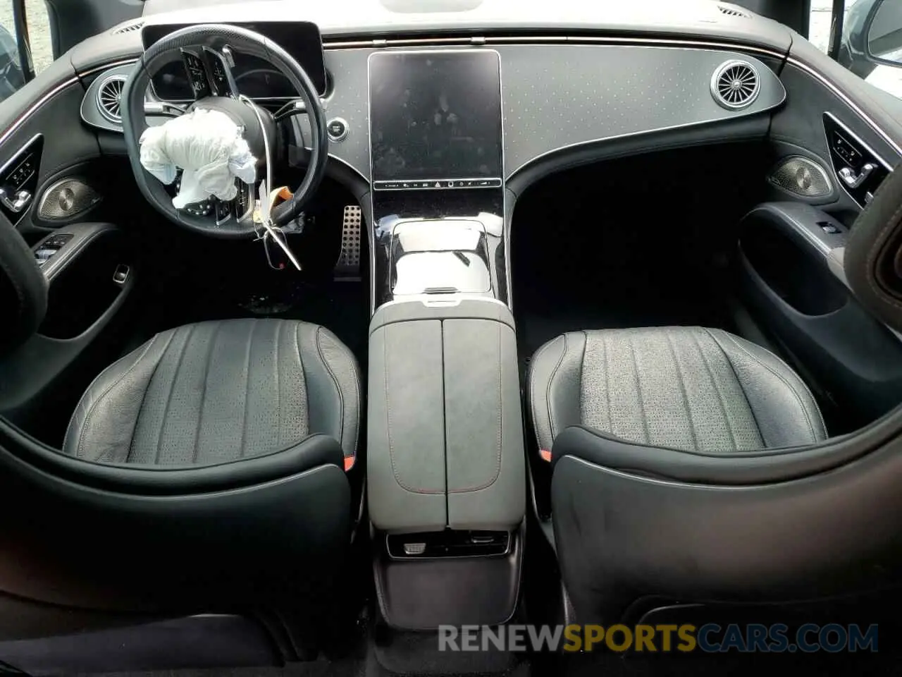 8 fotografías del automóvil dañado W1KCG2DB7NA005218 MERCEDES-BENZ EQS SEDAN 2022
