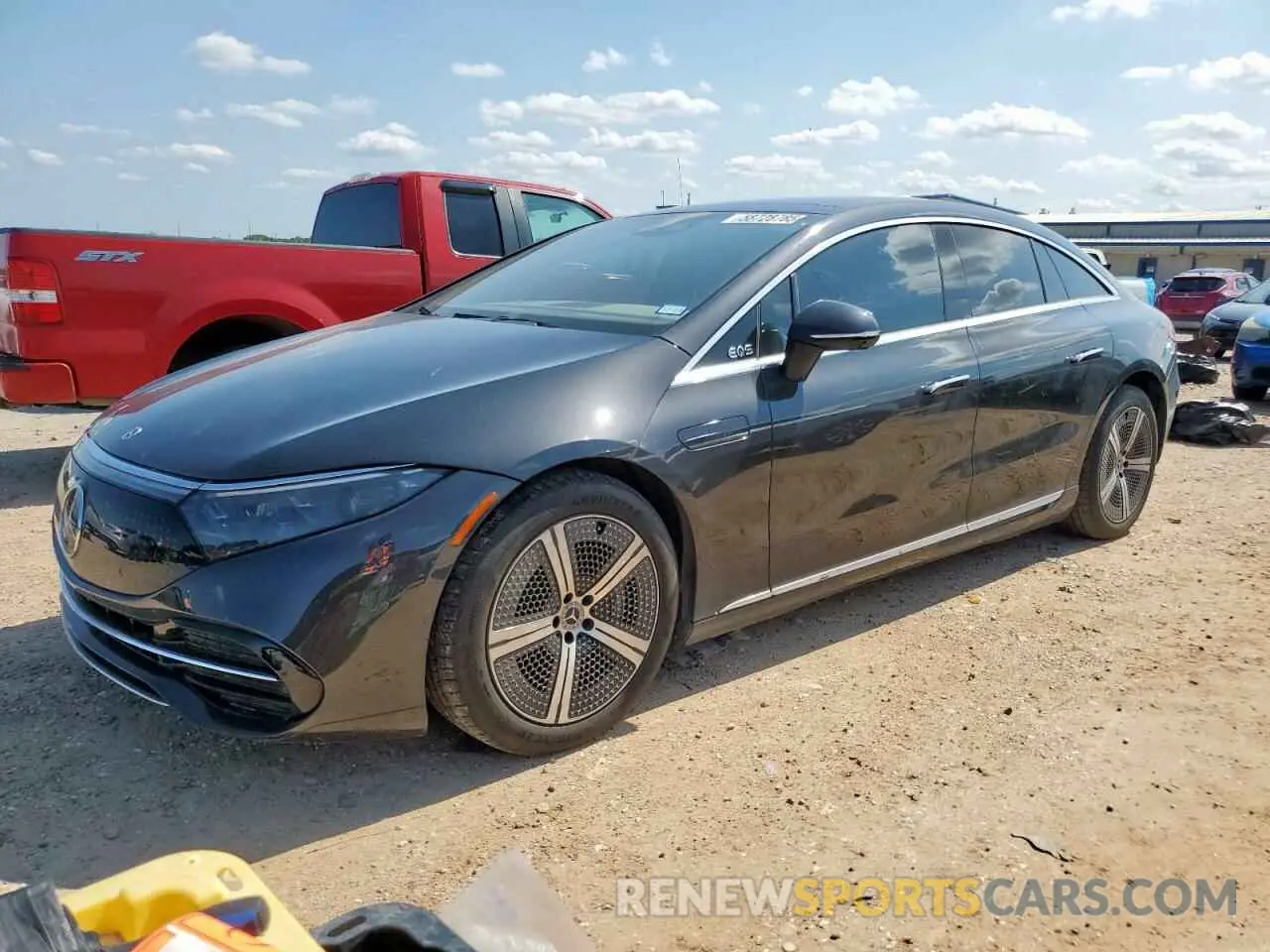 1 fotografías del automóvil dañado W1KCG2DB7NA013917 MERCEDES-BENZ EQS SEDAN 2022