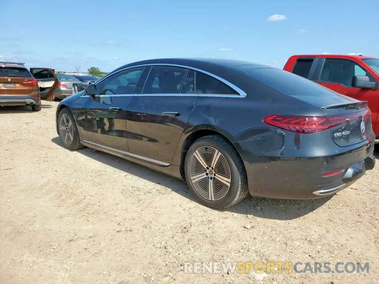 2 fotografías del automóvil dañado W1KCG2DB7NA013917 MERCEDES-BENZ EQS SEDAN 2022