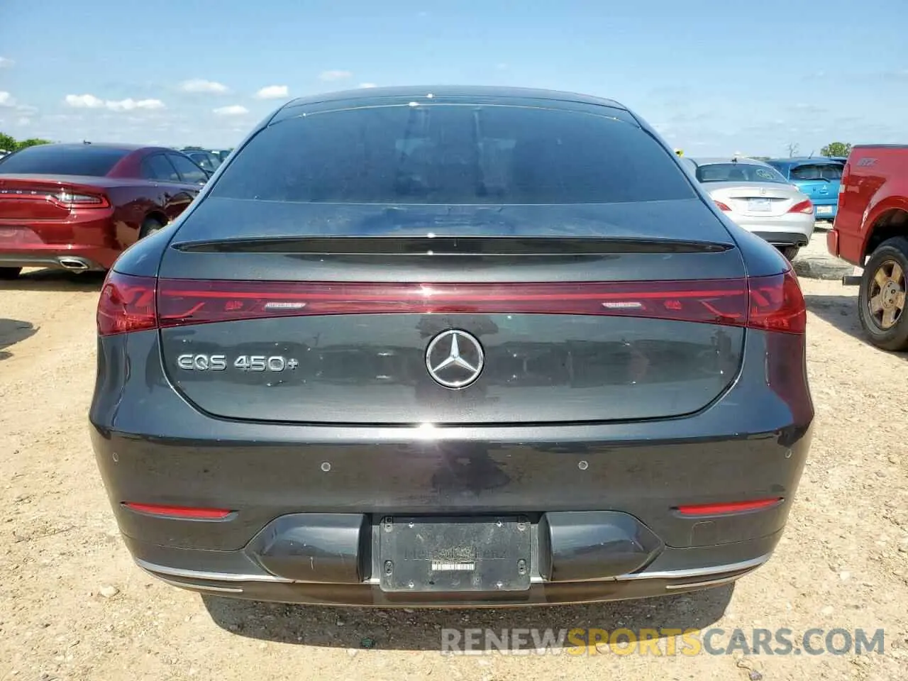 6 fotografías del automóvil dañado W1KCG2DB7NA013917 MERCEDES-BENZ EQS SEDAN 2022