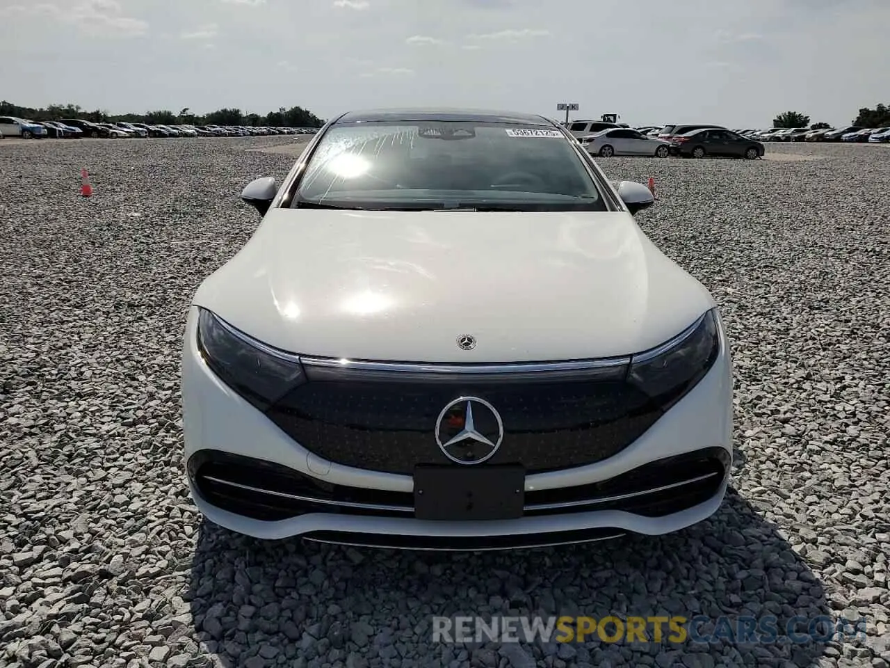 5 fotografías del automóvil dañado W1KCG2DB9NA005009 MERCEDES-BENZ EQS SEDAN 2022